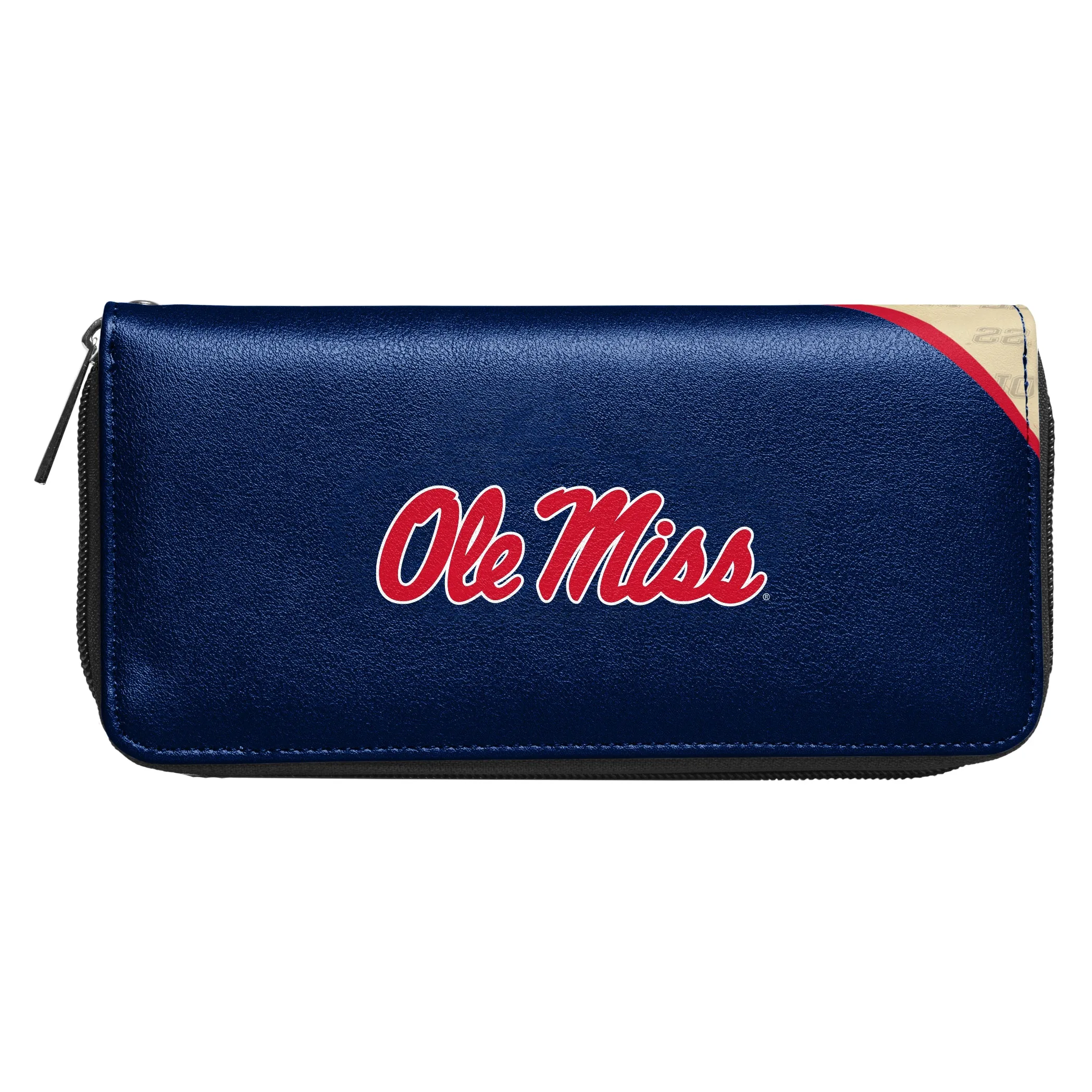 University of Mississippi Curve Zip Organizer Wallet