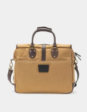 Utility Laptop Bag in Tan