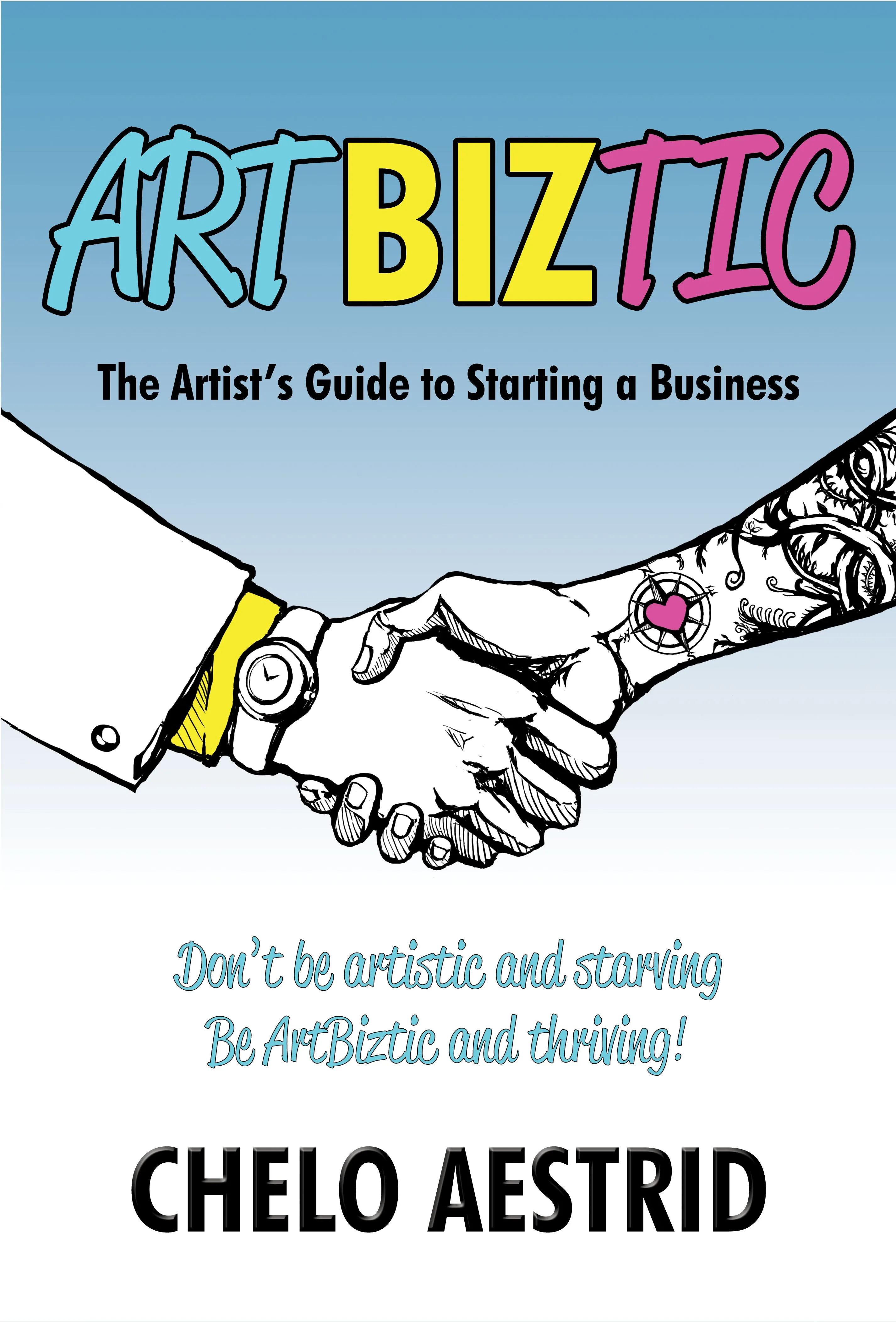 VBC01 - ArtBiztic | by: Chelo Aestrid - Filipino and Artist's Business Guide Book