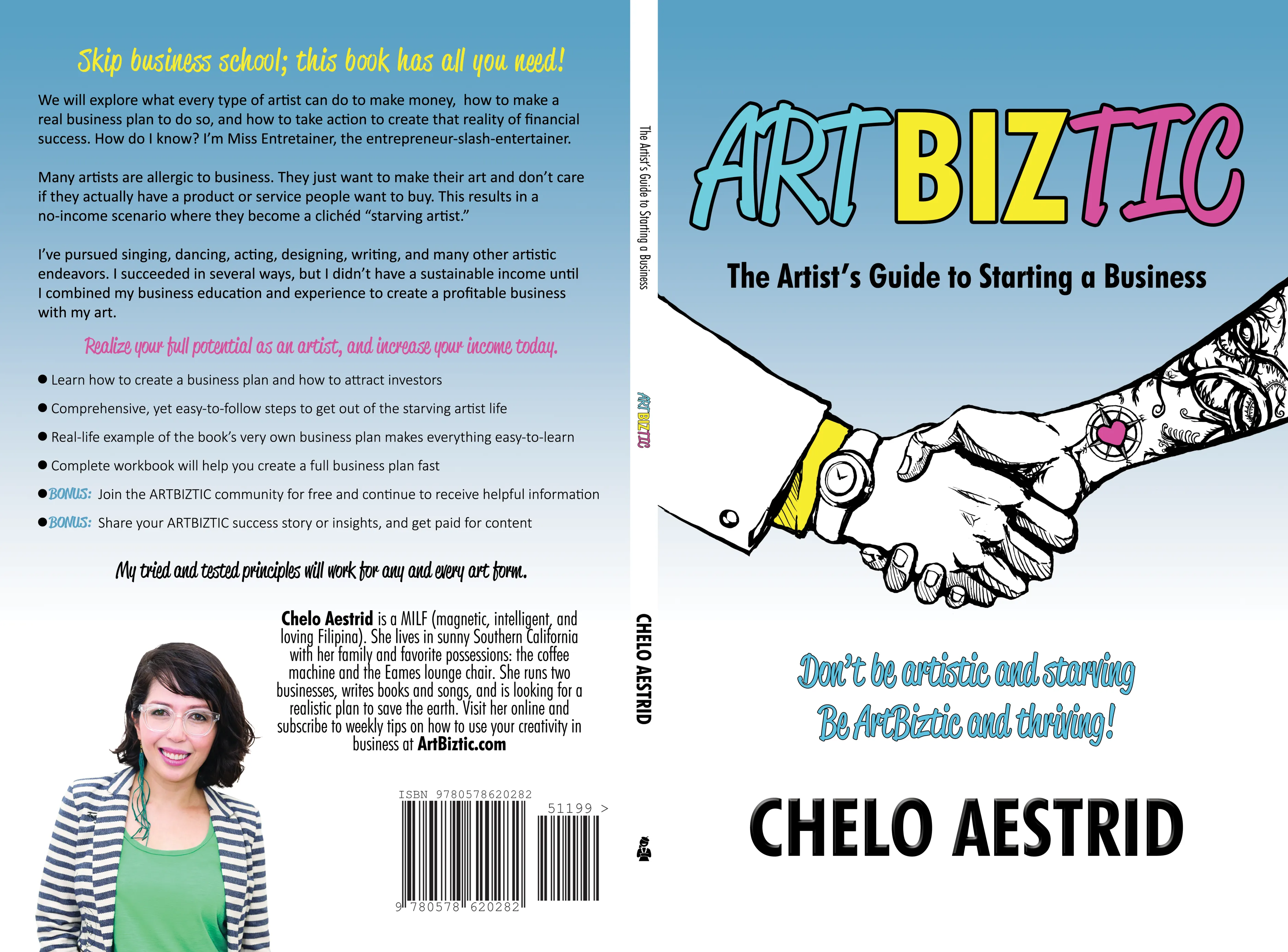 VBC01 - ArtBiztic | by: Chelo Aestrid - Filipino and Artist's Business Guide Book