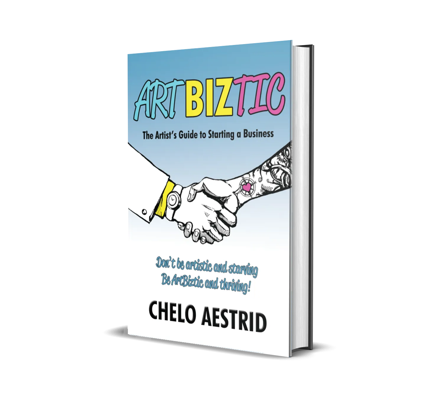 VBC01 - ArtBiztic | by: Chelo Aestrid - Filipino and Artist's Business Guide Book