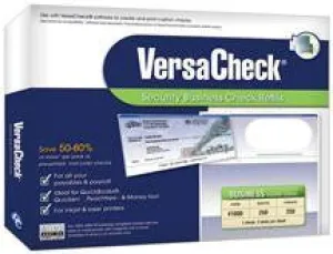 VERSACHECK FORM 1000 WHITE CANVAS 250PK (WIN)