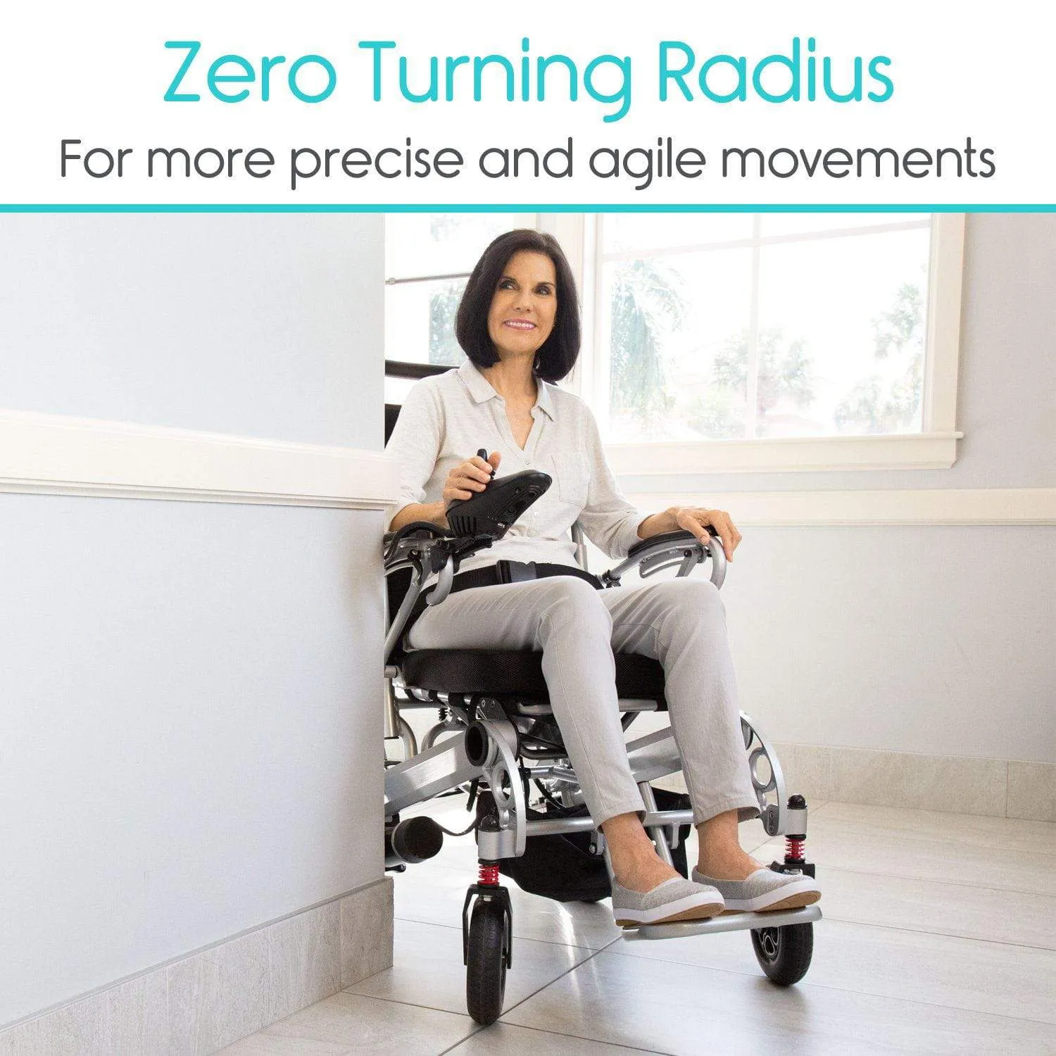 Vive Foldable Power Wheelchair