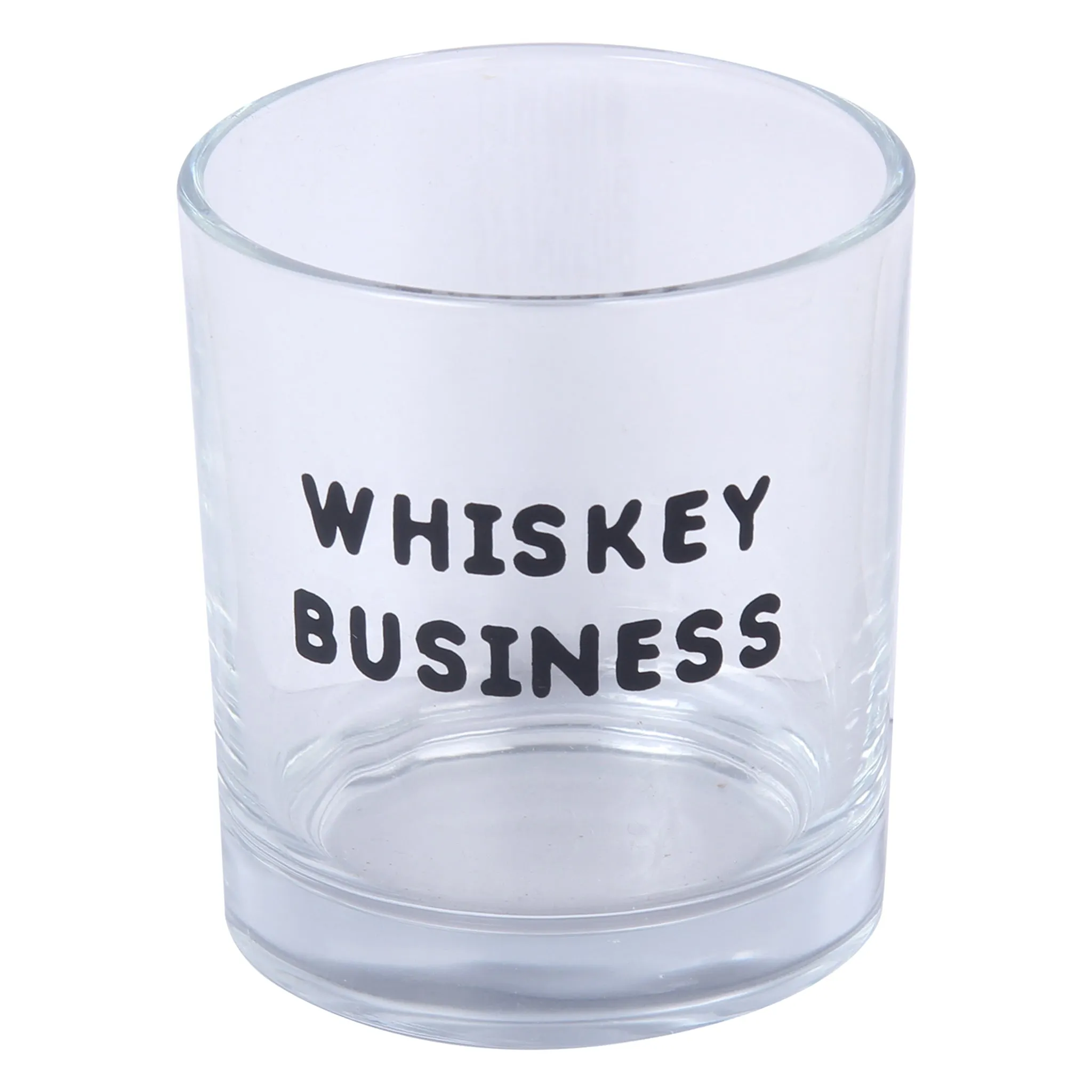 Whiskey Business Rocks Glass