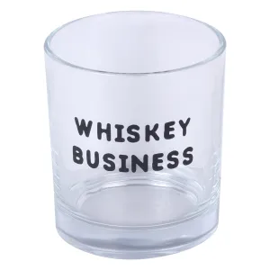 Whiskey Business Rocks Glass