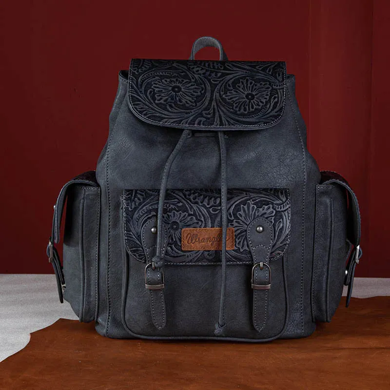 Wrangler Floral Tooled Backpack