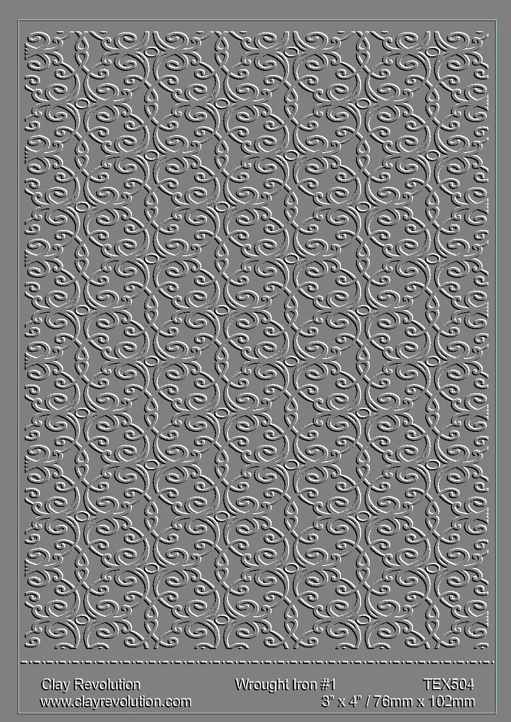 Wrought Iron Texture Sheet