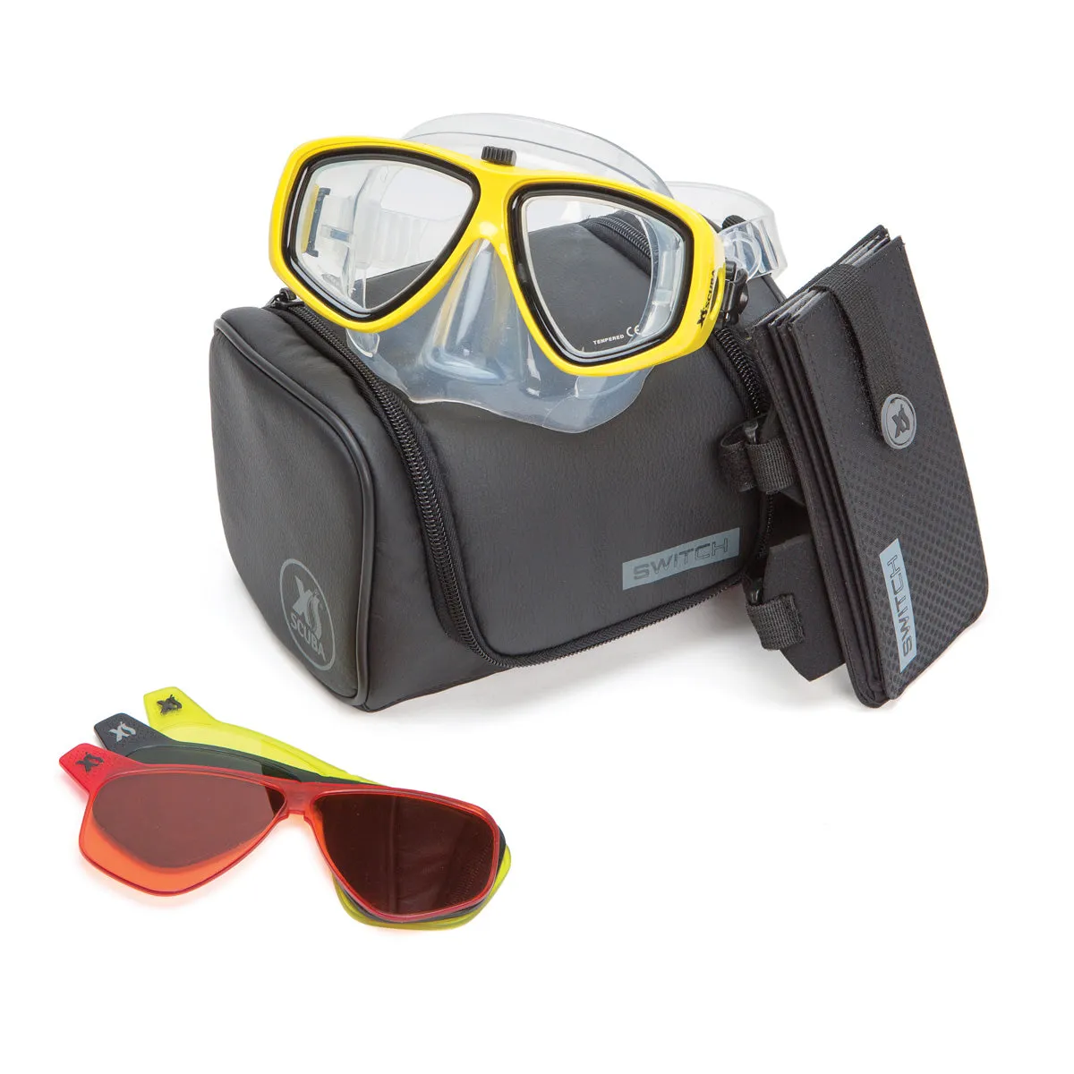 XS SCUBA Switch Mask Kit with 3 Lens Filters