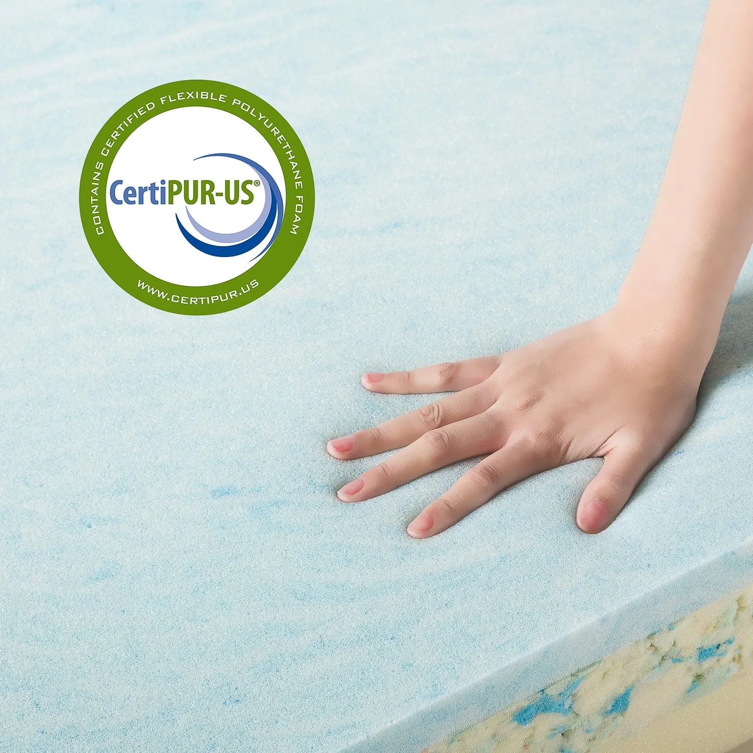 Zinus 5” Tri-Fold Cooling Gel Mattress