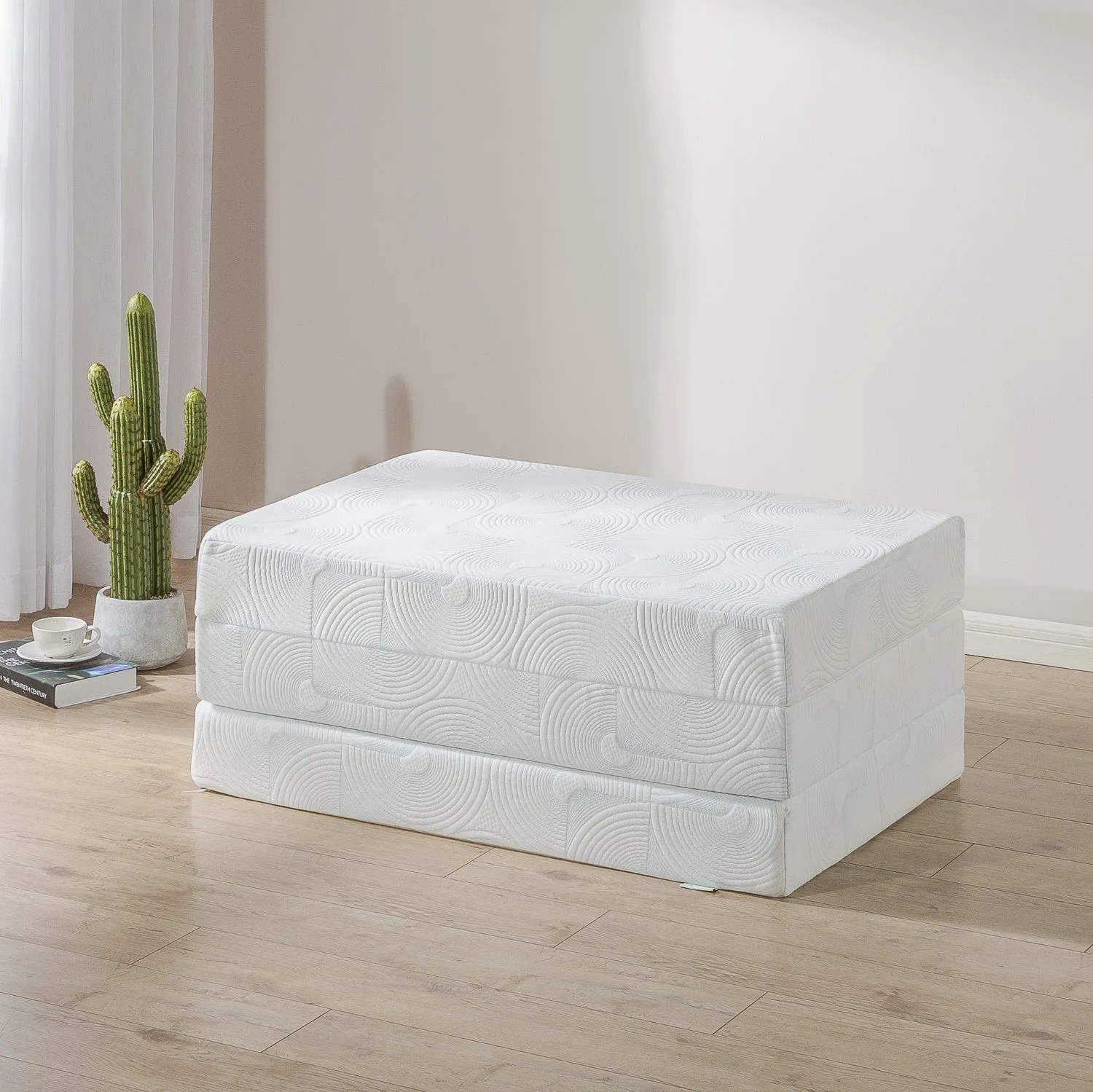 Zinus 5” Tri-Fold Cooling Gel Mattress